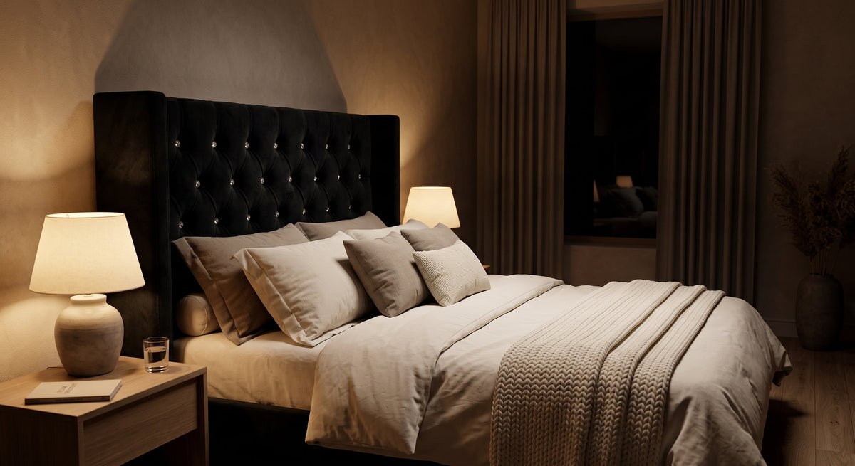 Diamond Wing Headboard
