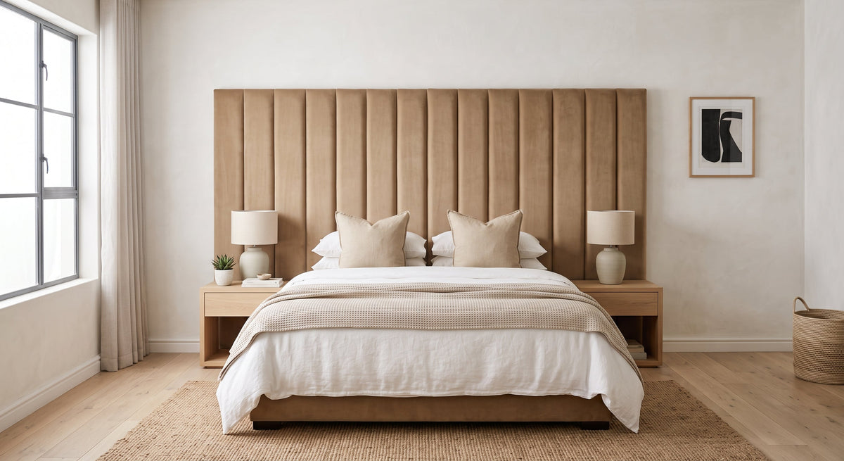 Diva Panel Velvet Headboard