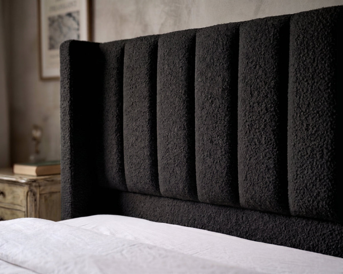 Giselle Bouclé Panelled Headboard