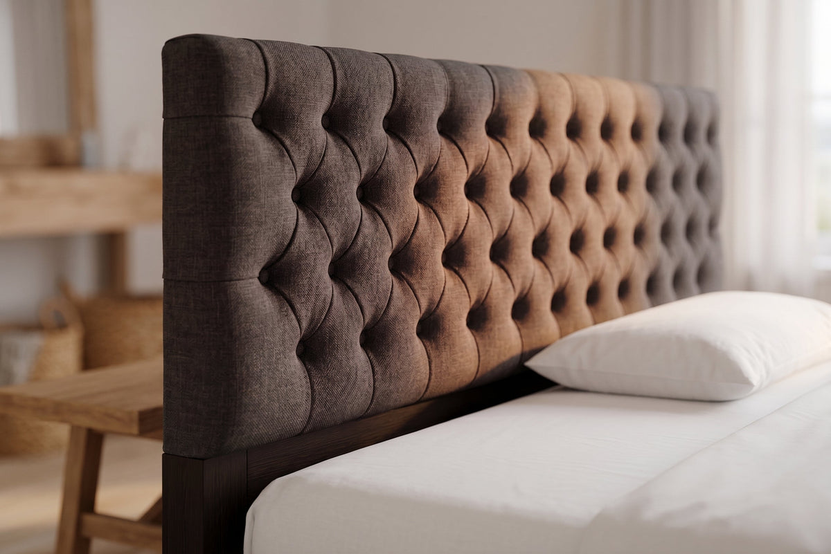 Kristian Tufted Linen Headboard