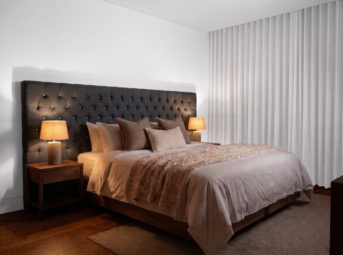 Kristian Tufted Linen Headboard