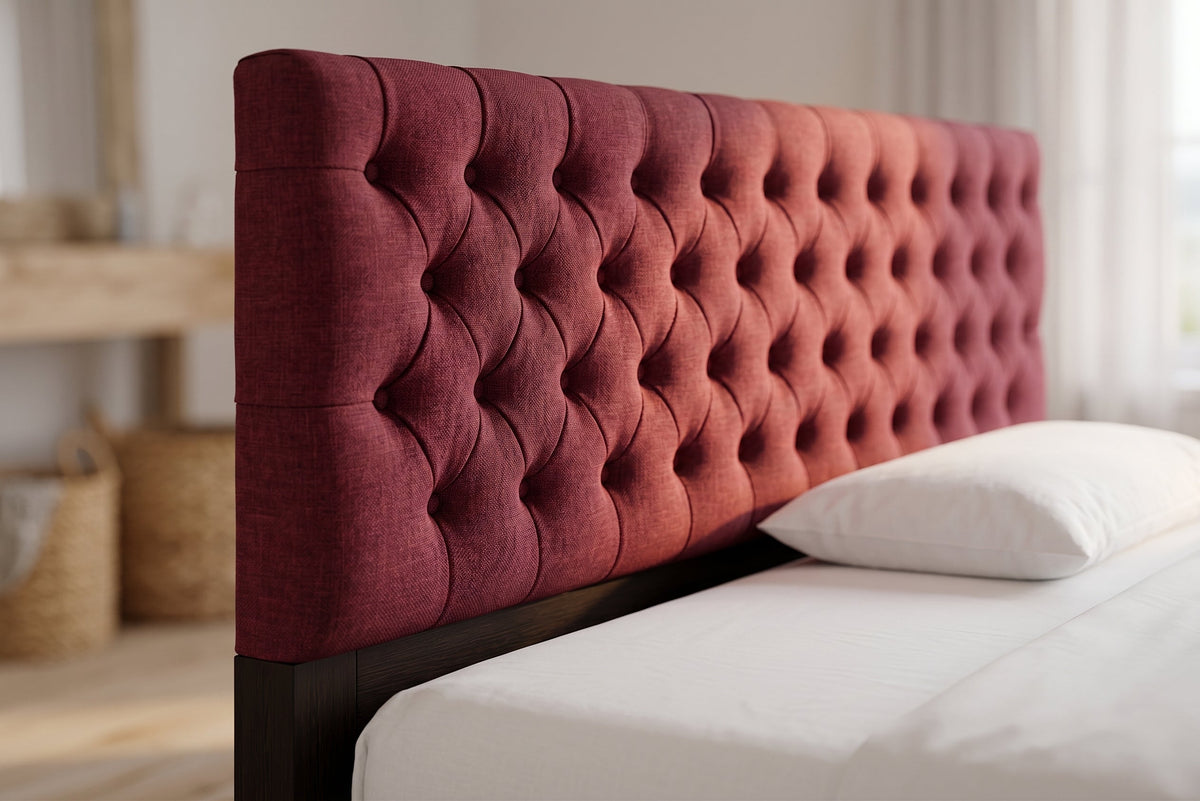Kristian Tufted Linen Headboard