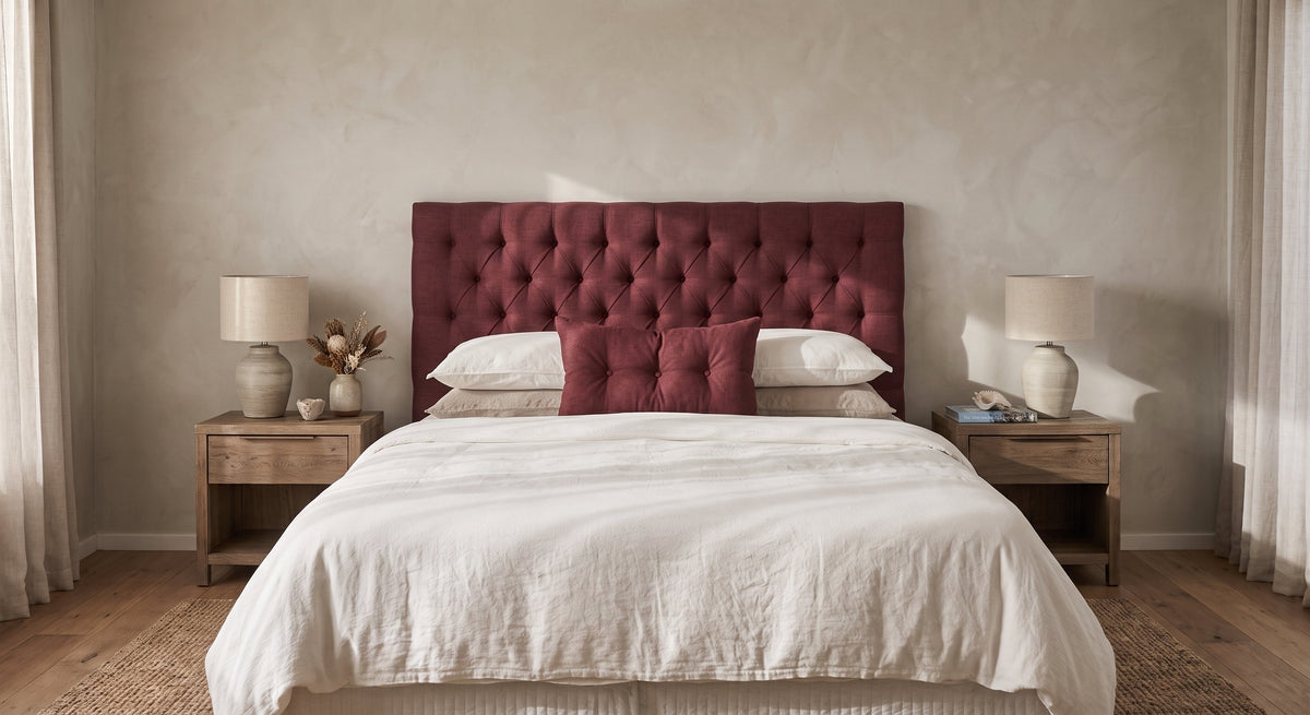 Kristian Tufted Linen Headboard
