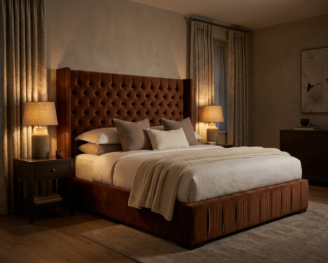Lee-Ann Deep Button Headboard