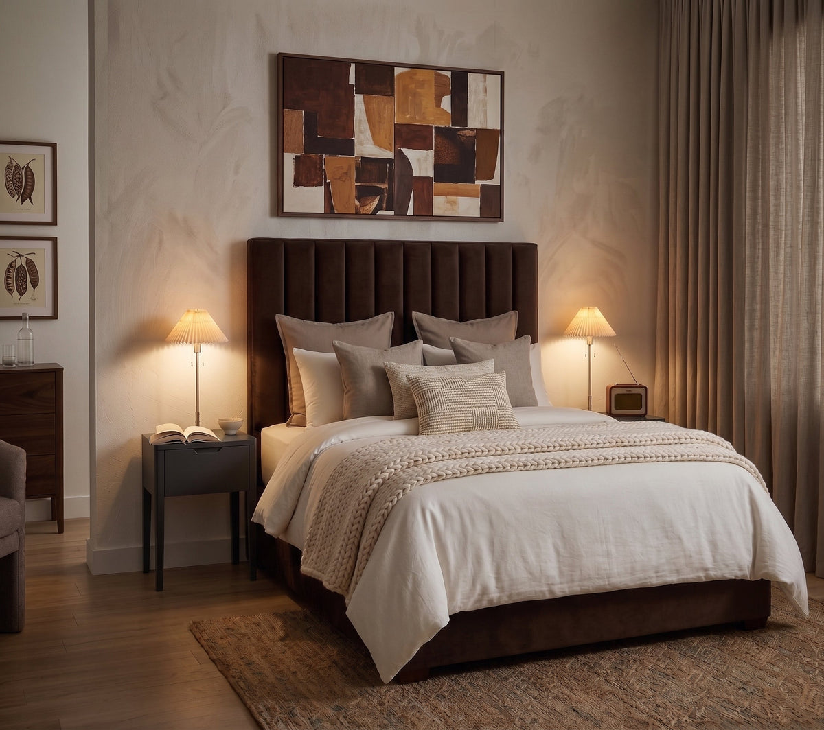 Maya Velvet Headboard