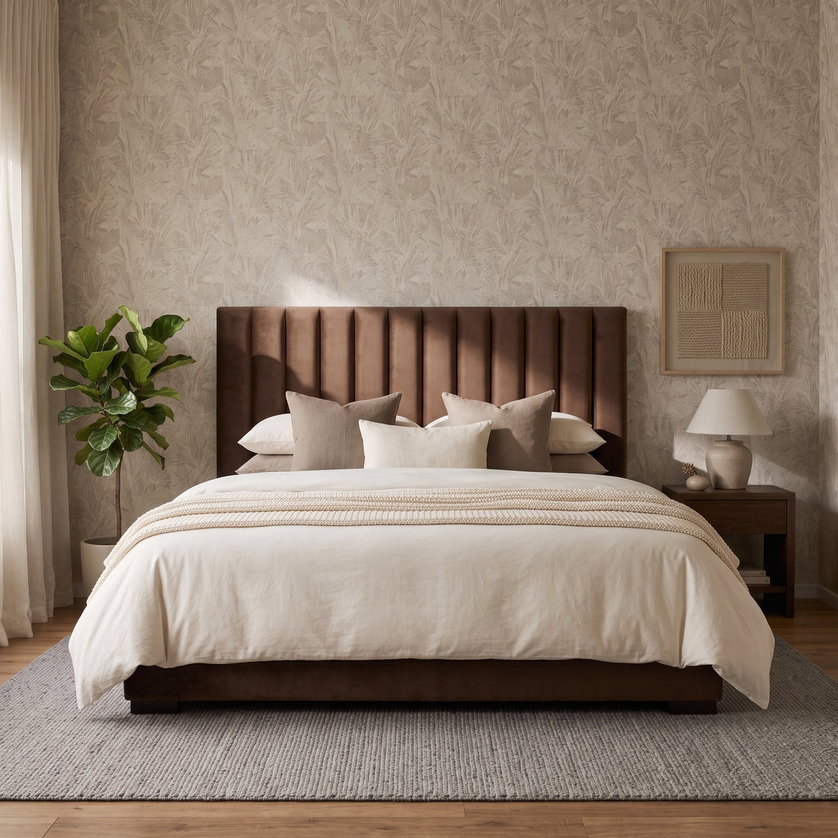 Maya Velvet Headboard