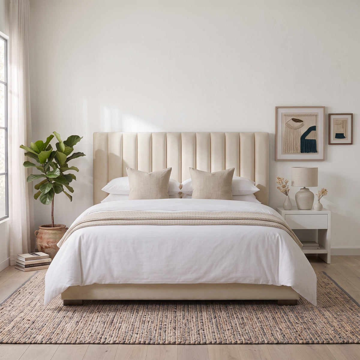 Maya Velvet Headboard