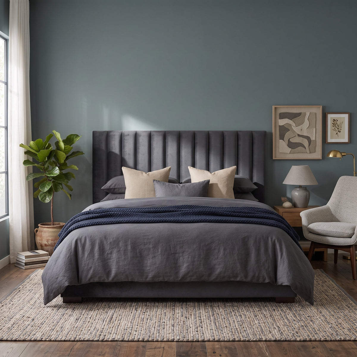 Maya Velvet Headboard