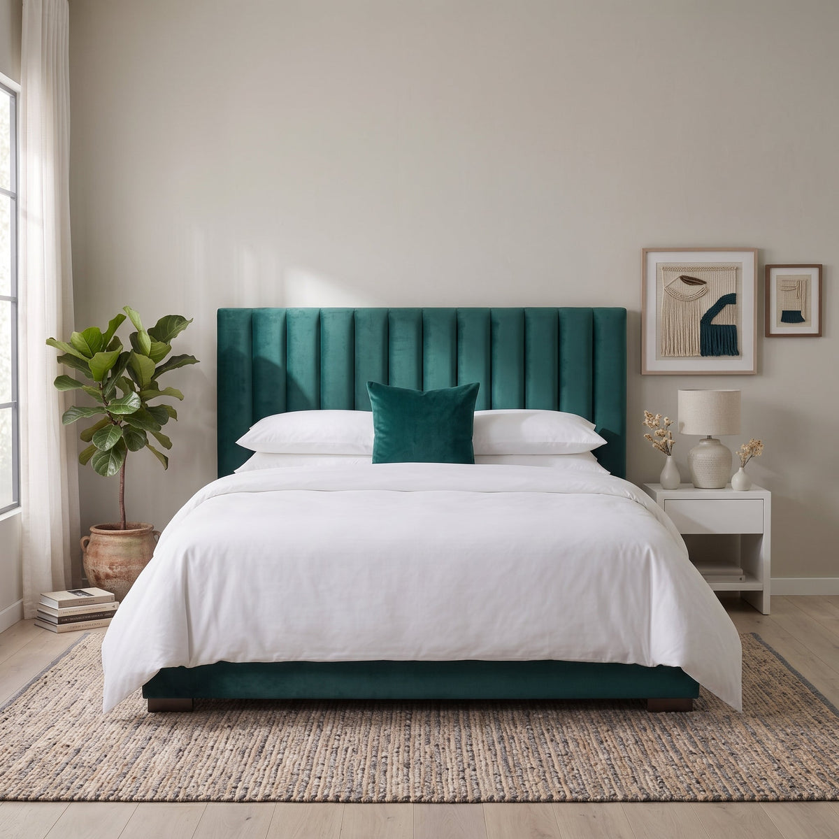 Maya Velvet Headboard