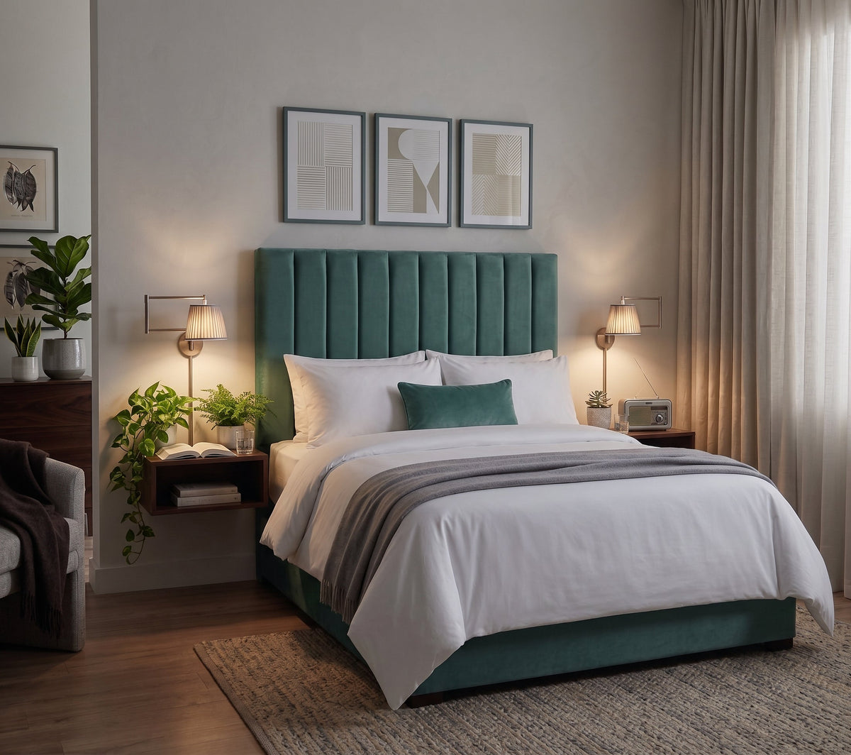 Maya Velvet Headboard