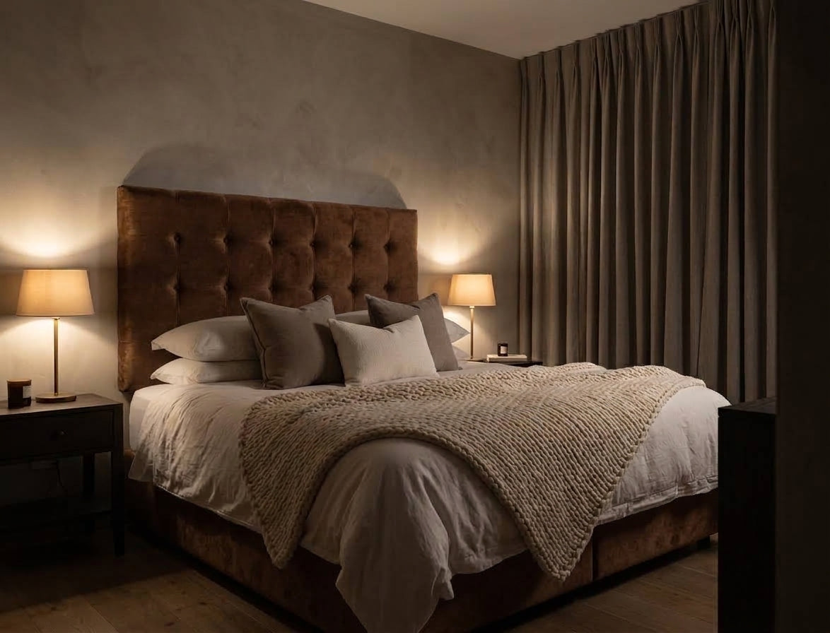 Modern Deep-Button Headboard