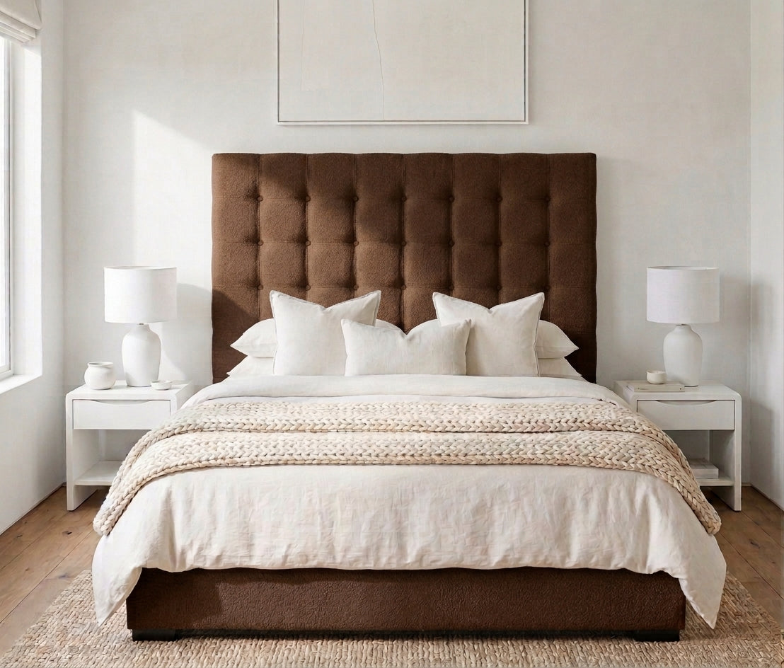 Modern Deep-Button Headboard