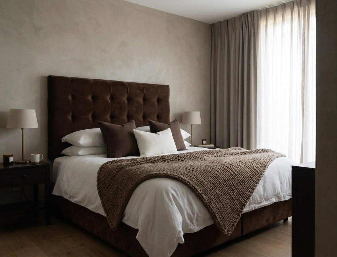 Modern Deep-Button Headboard