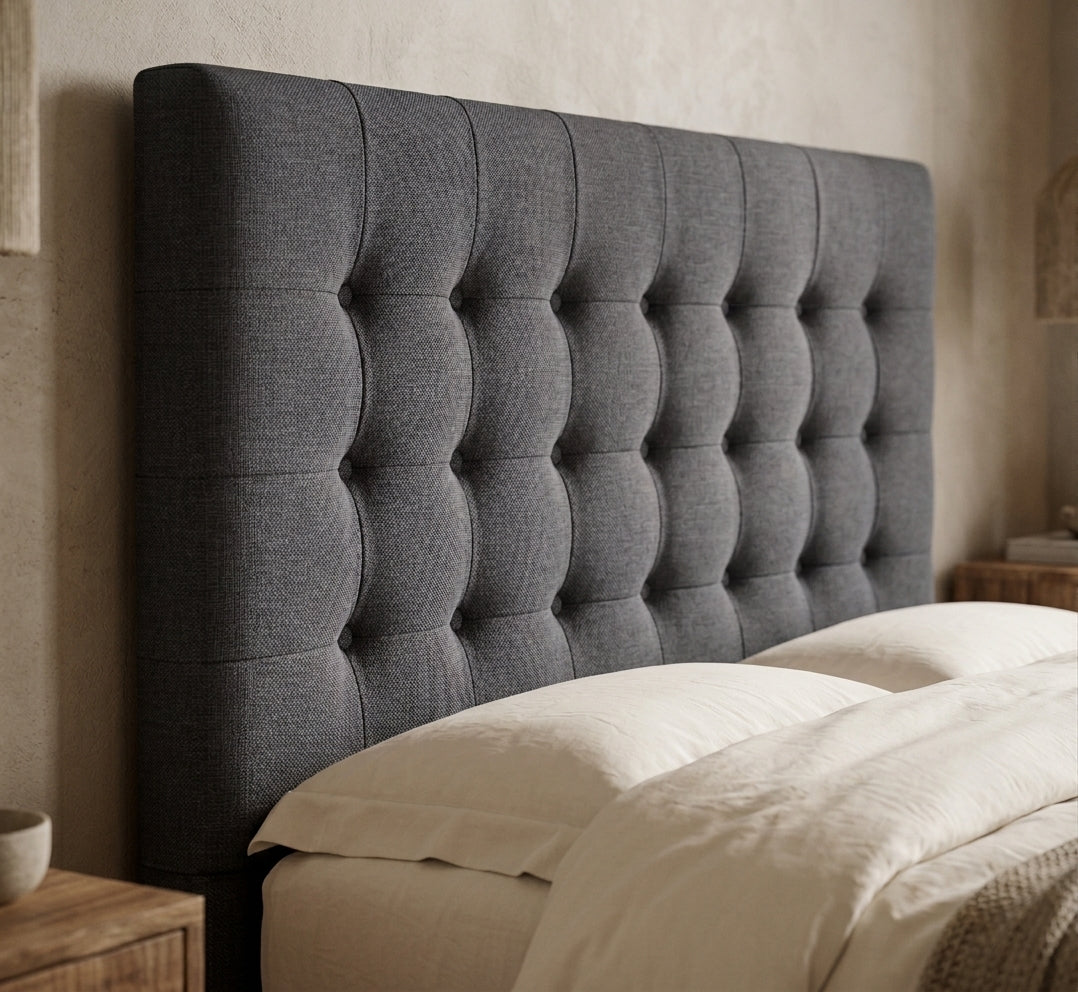 Modern Deep-Button Headboard