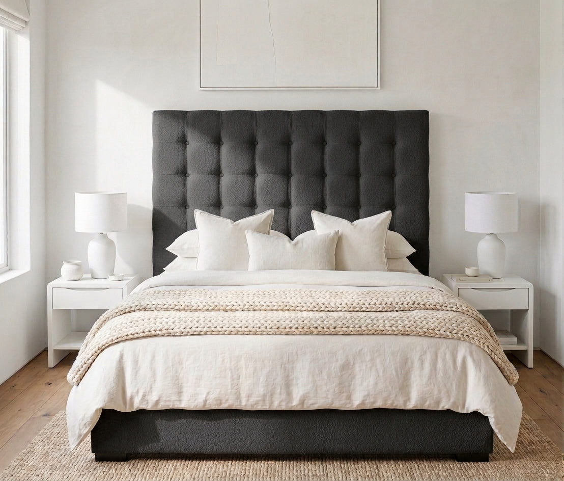Modern Deep-Button Headboard