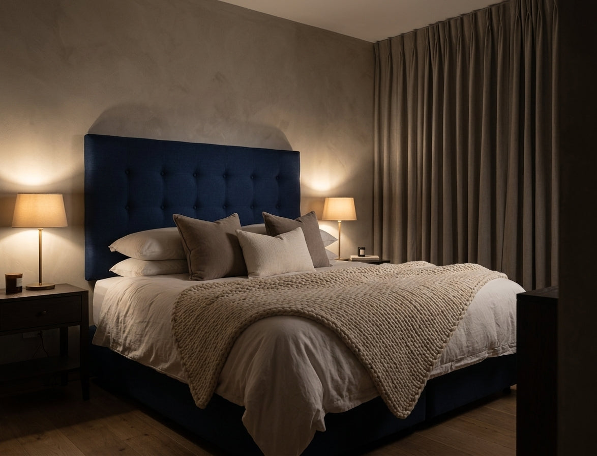 Modern Deep-Button Headboard