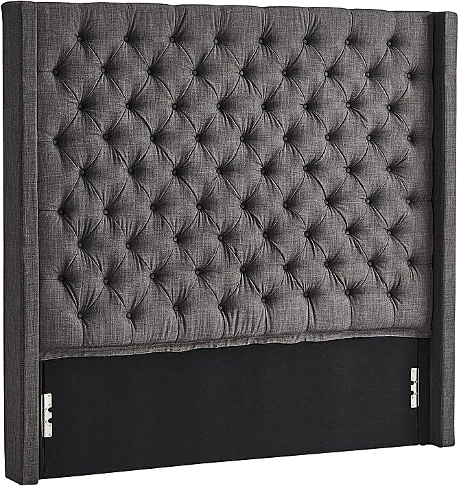 Sweet Dreams Wingback Upholstered Headboard Linen